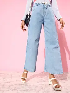 Kook N Keech Women Mid Rise Flare Fit Jeans
