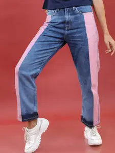 Tokyo Talkies Women Blue Wide Leg Jeans