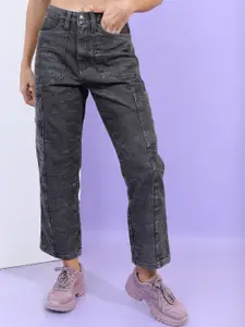 Tokyo Talkies Women Grey Wide Leg Jeans