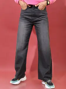 Tokyo Talkies Women Grey Light Fade Dad Fit Jeans