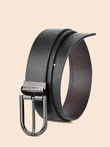 LOUIS STITCH 
Men Italian Leather Textured Reversible Belt