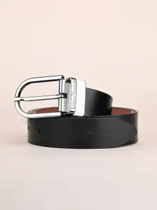 LOUIS STITCH 
Men Italian Leather Textured Reversible Belt