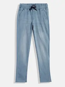 Allen Solly Junior Boys Jogger Heavy Fade Stretchable Jeans