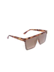 ALDO Women Brown Lens & Brown Square Sunglasses