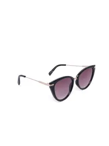 ALDO Women Purple Lens & Black Cateye Sunglasses-683829454935