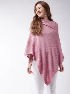 Modeve Women Pink Poncho