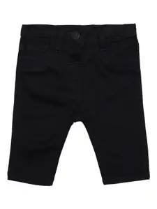 Allen Solly Junior Girls Black Denim Shorts