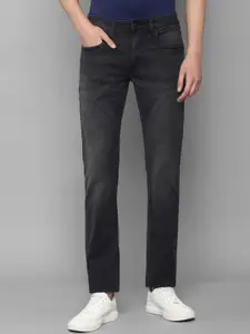 Louis Philippe Jeans Men Grey Slim Fit Light Fade Jeans