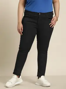 Sztori Women Plus Size Classic Skinny Fit Jeans