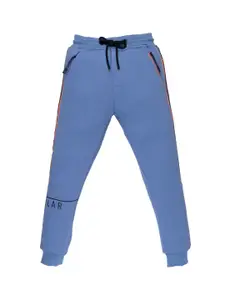 Status Quo Boys Blue Printed Joggers