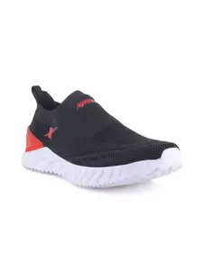 Sparx Men Black Textile Running Shoes