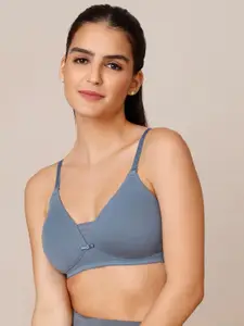 NYKD Lightly Padded Non-Wired Cotton T-shirt Bra