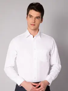 Cantabil Men White Formal Shirt