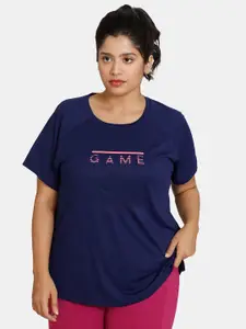 Zelocity by Zivame Blue Printed Top