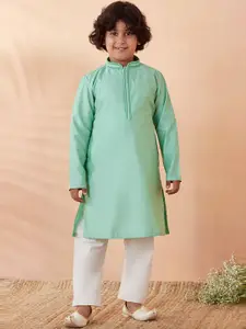 Manyavar Boys Kurta With Pyjamas