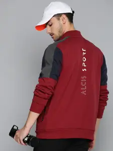 Alcis Men Colourblocked Running Sporty Jacket