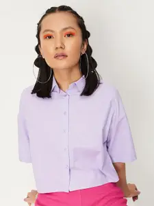 max Women Cotton Casual Shirt