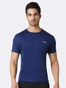 Van Heusen Innerwear Men Solid Swift Dry Anti Microbial Active T-Shirt