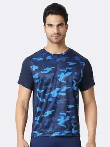 Van Heusen Innerwear Printed Swift Dry Anti Microbial Active T-Shirt