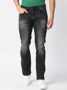 Pepe Jeans Men Solid Cotton Heavy Fade Stretchable Jeans