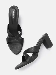CORSICA Women Shimmered Block Heels