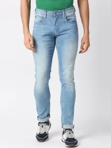 Pepe Jeans Men Slim Fit Heavy Fade Cotton Stretchable Jeans