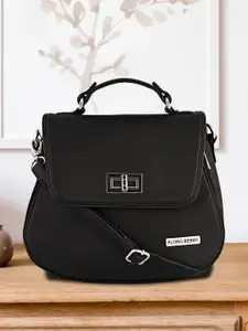 FLYING BERRY Embellished Structured Satchel