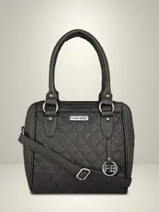 FLYING BERRY Textured Structured PU Satchel with Quilted