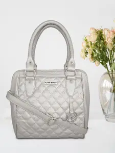 FLYING BERRY Textured Structured PU Satchel with Quilted