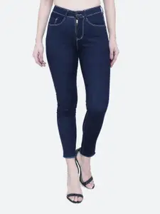 FCK-3 Women Cotton Frisky Slim Fit High-Rise Stretchable Jeans