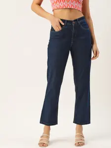 PARIS HAMILTON Women Relaxed Fit High-Rise Stretchable Jeans
