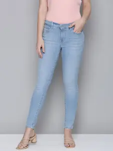 Levis Women Super Skinny Fit Light Fade Jeans