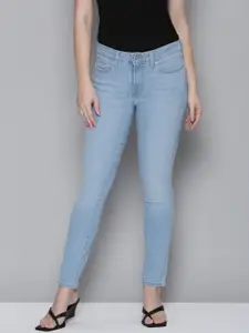 Levis Women 711 Skinny Fit Light Fade Jeans
