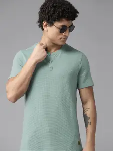 The Roadster Lifestyle Co. Henley Neck T-shirt