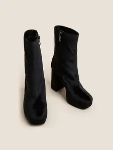 Marks & Spencer Women Heeled Regular Boots