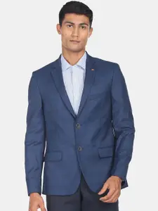 AD By Arvind Men Checked Single-Breasted Blazer