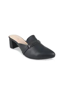 Rocia Embellished Block Heels Mules