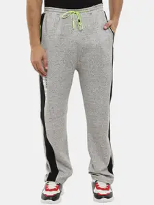 V-Mart Men Printed Detail Terry Cotton Mid-rise Track Pant