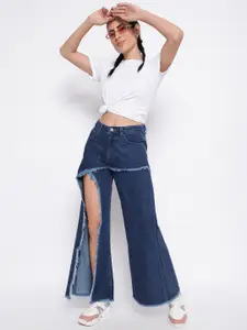 Belliskey Women Wide Leg High-Rise Jeans