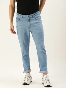 FOREVER 21 Men Heavy Fade Mid-Rise Stretchable Jeans