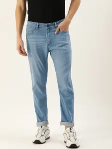 FOREVER 21 Men Heavy Fade Mid-Rise Stretchable Jeans