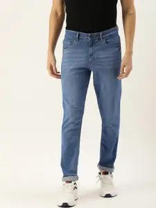 FOREVER 21 Men Heavy Fade Mid-Rise Stretchable Jeans