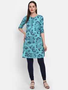 V-Mart Floral Printed Floral Kurta