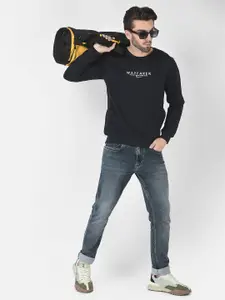 Crimsoune Club Men Solid Pullover Sweatshirt