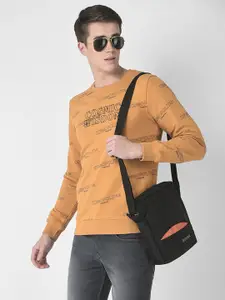 Crimsoune Club Men Printed Pullover Sweatshirt