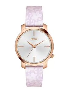 Helix Women Leather Straps Analogue Watch TW032HL40