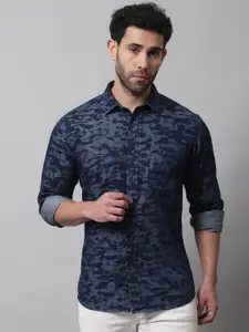 Cantabil Men Printed Cotton Casual Shirt
