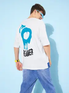 Kook N Keech Snow White Typography Cotton Oversize Nostalgic Back To School Kidult T-shirt