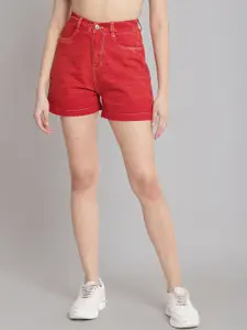 River Of Design Jeans Women High-Rise Denim Denim Shorts