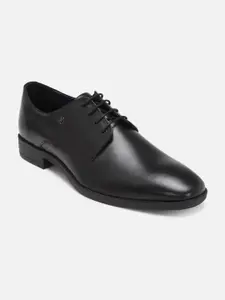 Van Heusen Men Leather Formal Lace Up Derbys Shoes